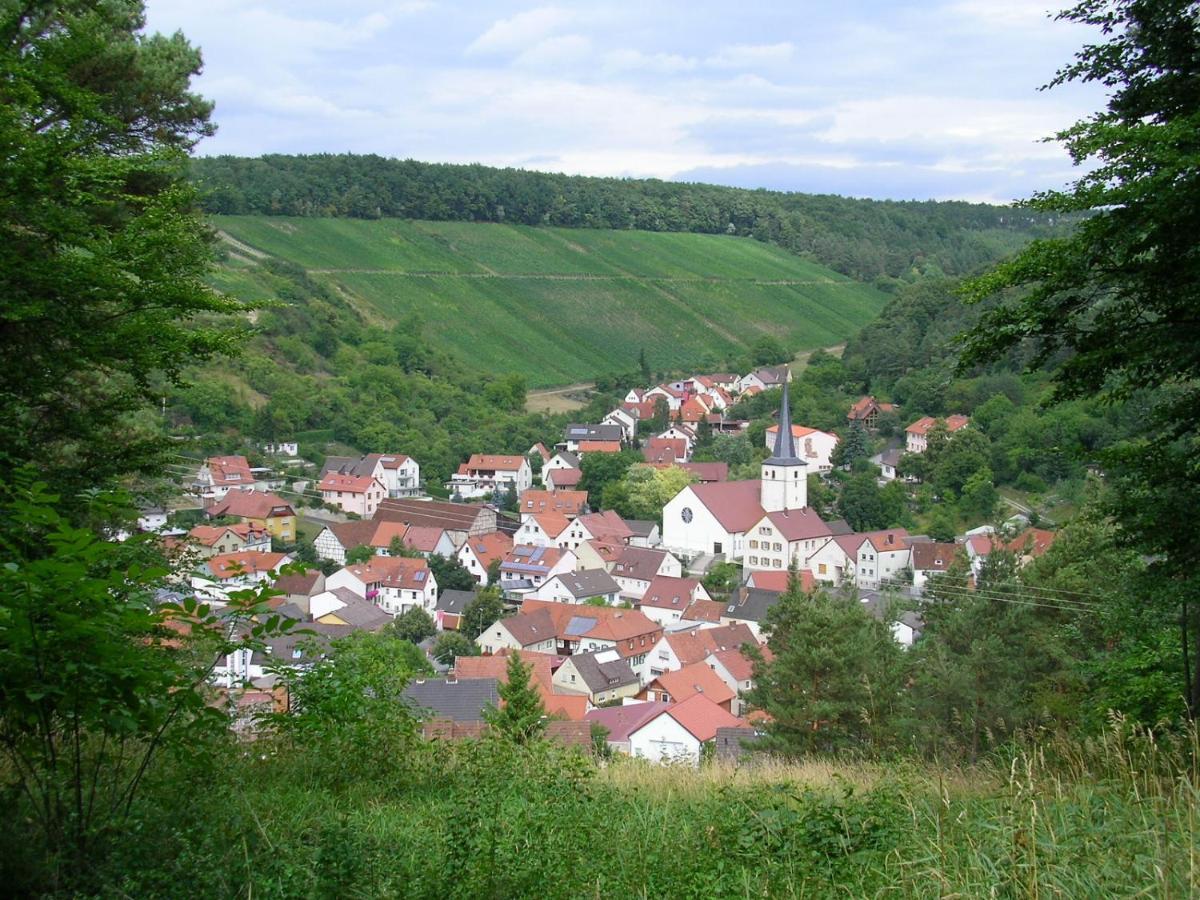 Ferienwohnung Haus Am Singberg Ramsthal Exterior foto